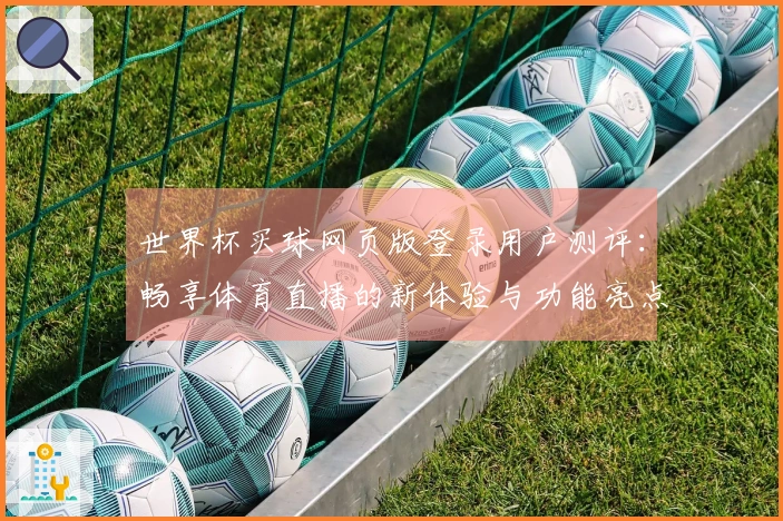 世界杯买球网页版登录用户测评：畅享体育直播的新体验与功能亮点解析