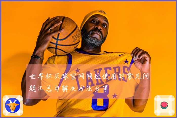 世界杯买球官网网址使用时常见问题汇总与解决方法分享