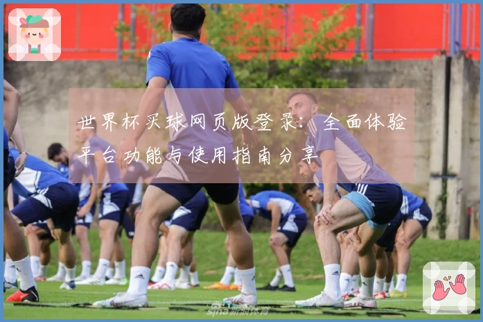 世界杯买球网页版登录：全面体验平台功能与使用指南分享